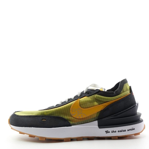 Nike Waffle One Go The Extra Smile Shoes Black Yellow Mens Size 9.5 DO5850 700 main image 6